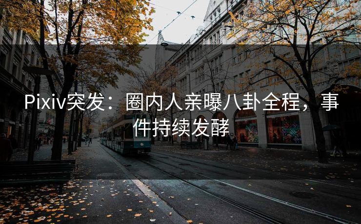 Pixiv突发：圈内人亲曝八卦全程，事件持续发酵